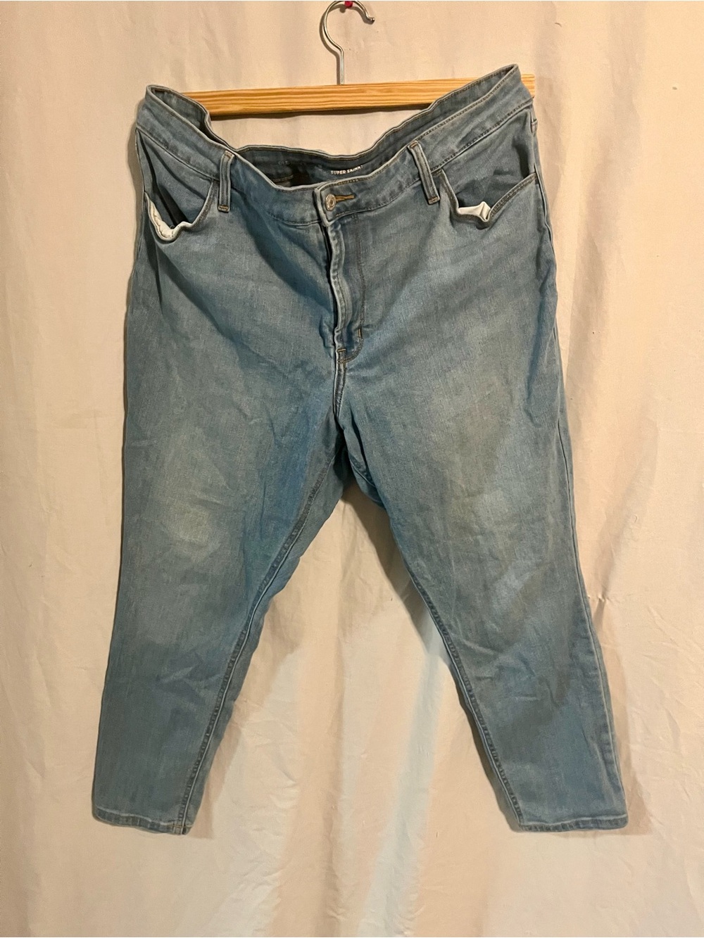 Old Navy Super Skinny High Rise Jeans Short